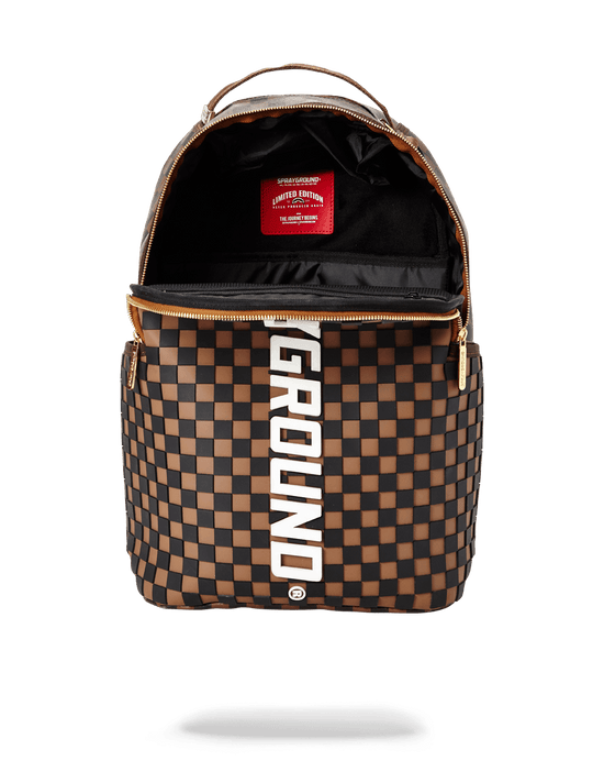 Sprayground 3D MOLDED RUBBER CHECKERED LOGO