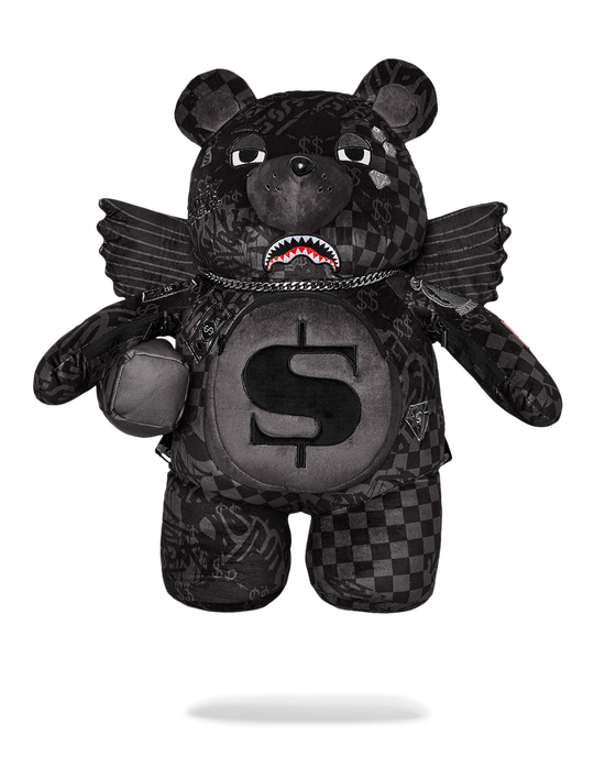 sprayground 4AM MONEY WING BEAR BACKPACK