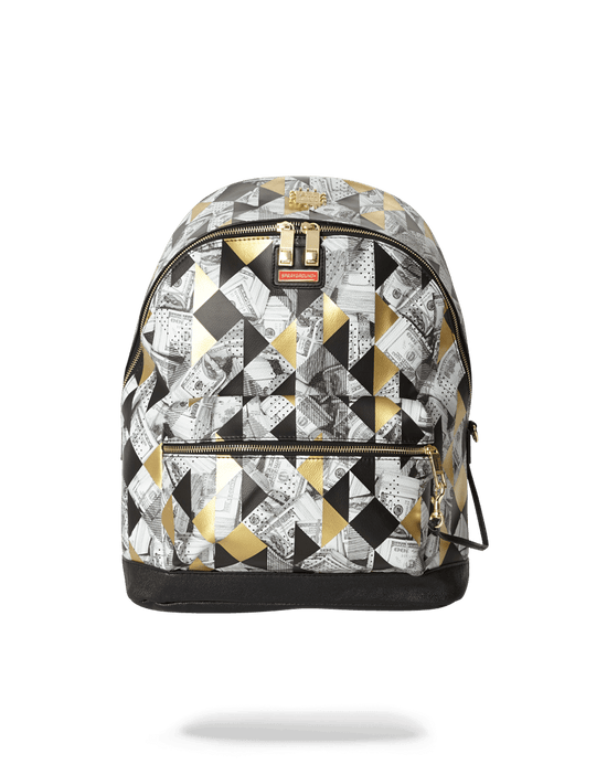 sprayground 6-STRAP FRACTAL MONEY EMPEROR
