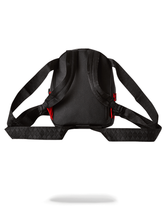 Sprayground 6-STRAP RED LEOPARD EMPRESS (PONY HAIR)