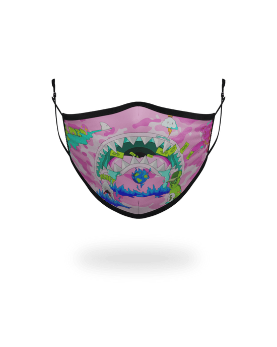 sprayground ADULT DBD LAND FORM-FITTING FACE MASK