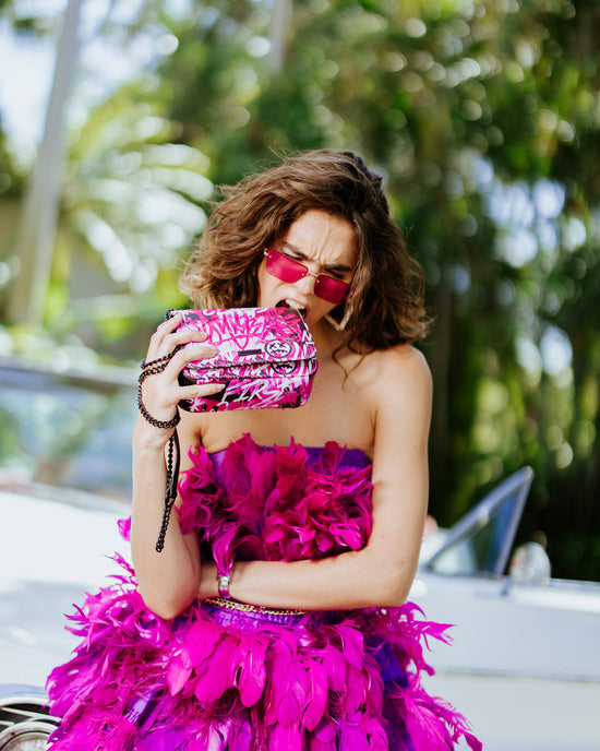 Sprayground AFTERGLOW SKYGLOW SHARK HANDBAG