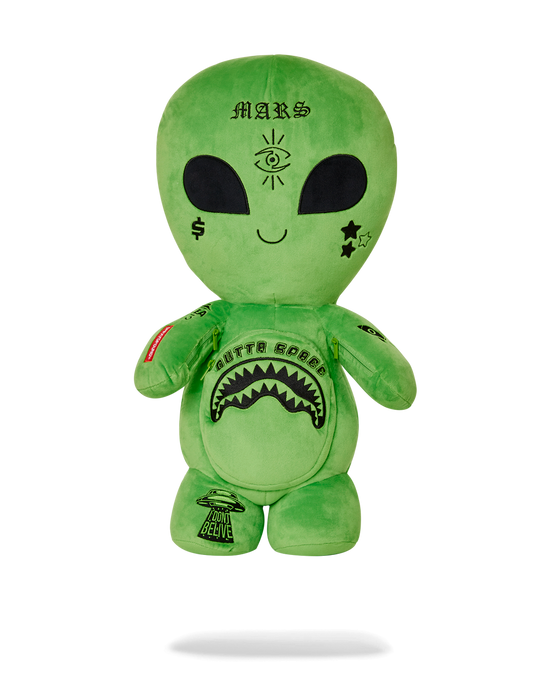 sprayground ALIEN PLUSH BACKPACK