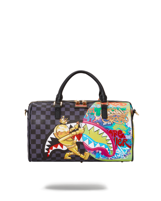 sprayground ASTROMANE SHARKS IN SPACE MINI DUFFLE