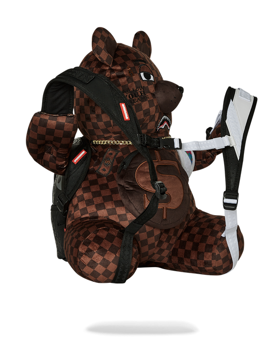 Sprayground BEAR WEARING BACKPACK AS A BACKPACK