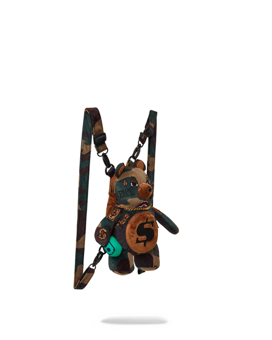 Sprayground BEARCUB BACKPACK - CAMOCHECK MONEYBEAR