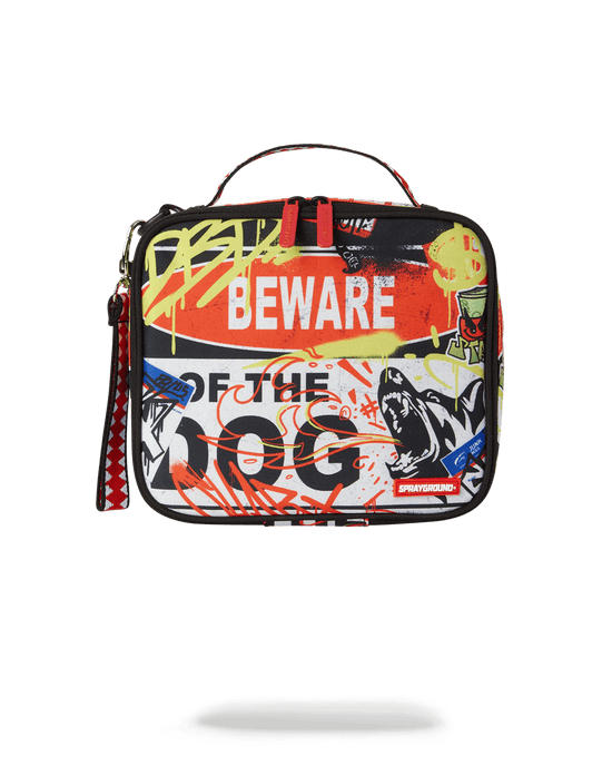 sprayground BEWARE OF THE DOG SNACK PACK