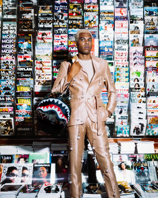 Sprayground BIG SKY FUR SHARK DUFFLE