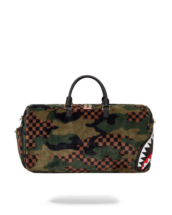 Sprayground BIG SKY FUR SHARK DUFFLE