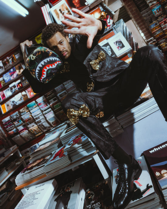 Sprayground BIG SKY FUR SHARK MINI DUFFLE