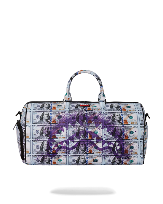 sprayground BILLIONS IN THE BANK DUFFLE