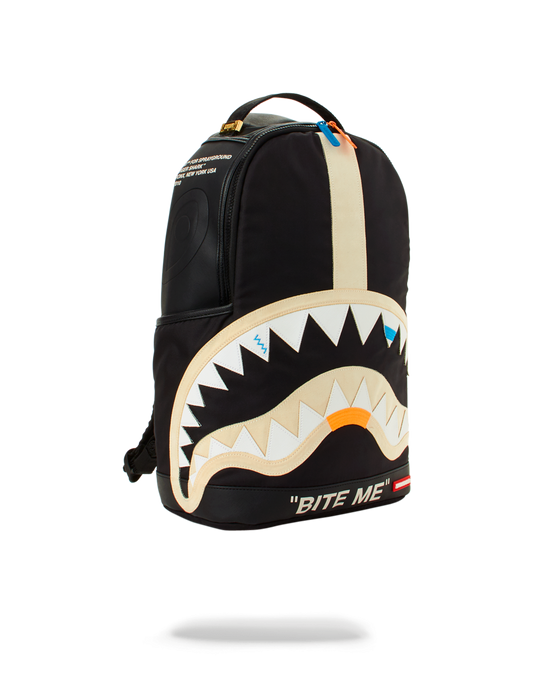 Sprayground BITE ME SHARK (BLACK) BACKPACK