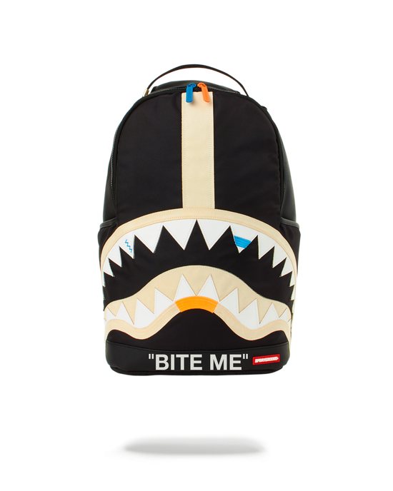 sprayground BITE ME SHARK (BLACK) BACKPACK
