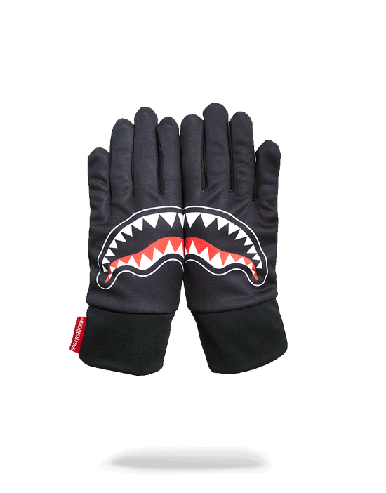 Sprayground BLACK SHARK MOUTH GLOVES
