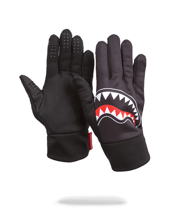 sprayground BLACK SHARK MOUTH GLOVES