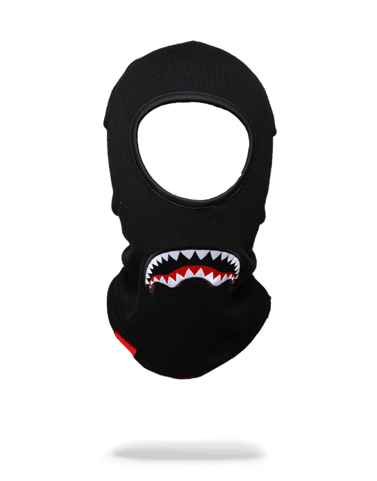 sprayground BLACK SHARKMOUTH SKI MASK