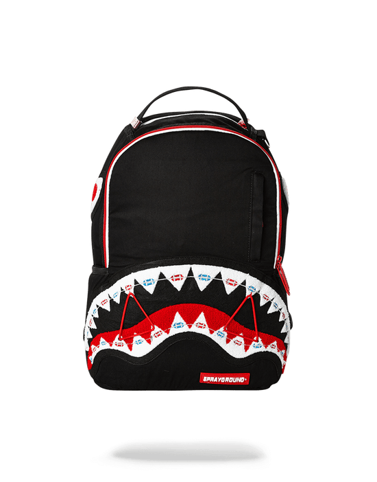 sprayground BRACES SHARK (BLACK)