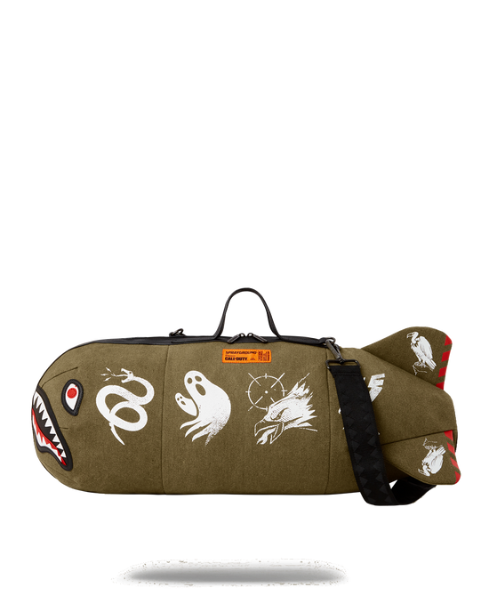 Sprayground CALL OF DUTY SHARK TORPEDO DUFFLE