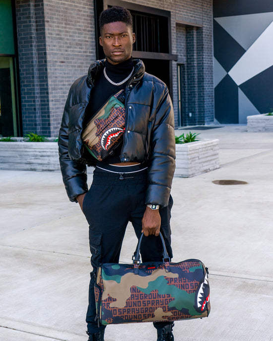 Sprayground CAMO INFINITI DUFFLE