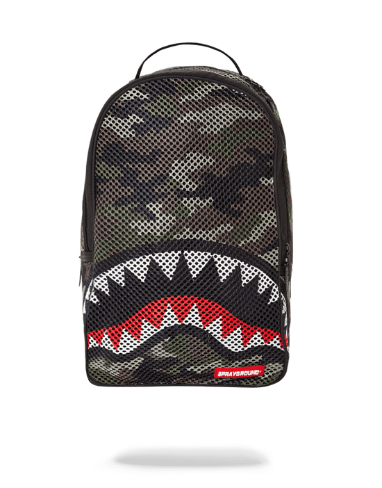 sprayground CAMO MESH SHARK