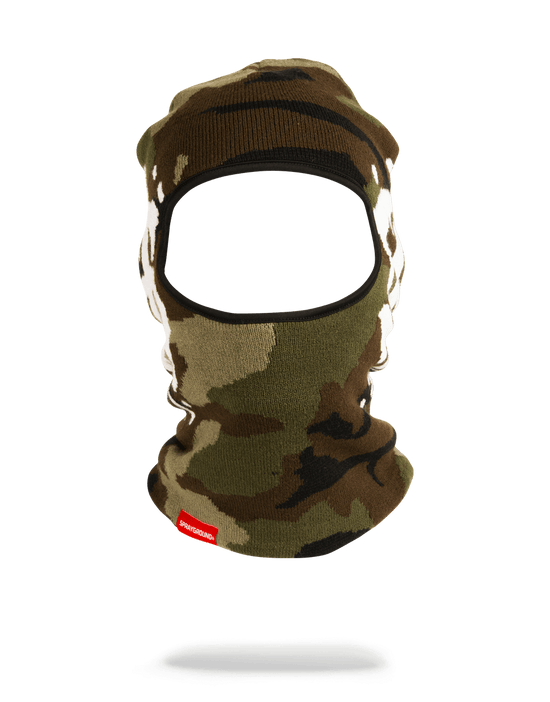 Sprayground CAMO MONEY DRIP SKI MASK
