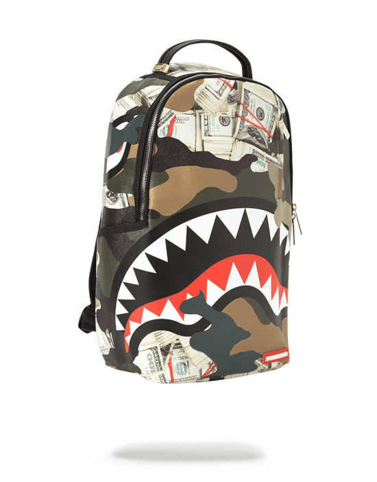 Sprayground CAMO MONEY SHARK