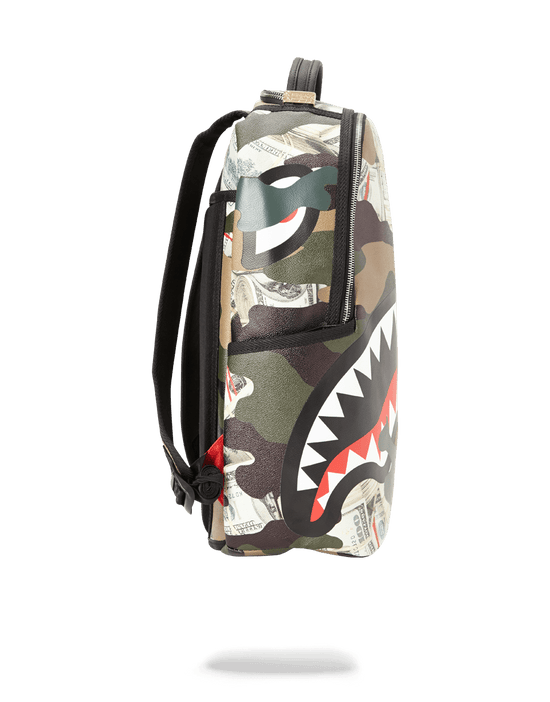 Sprayground CAMO MONEY SHARK