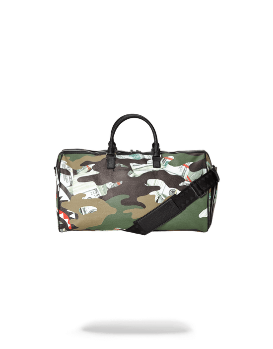 Sprayground CAMO MONEY SHARK DUFFLE
