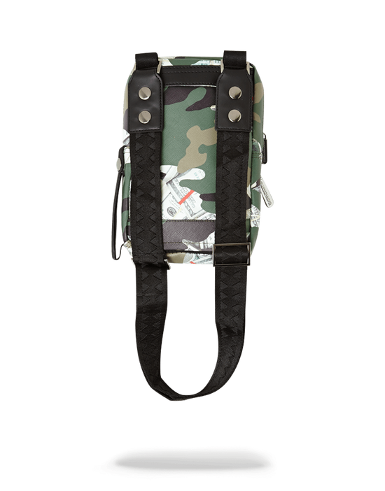 Sprayground CAMO MONEY SHARK SLING