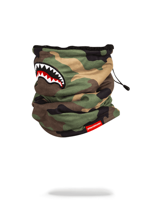 Sprayground CAMO SHARK NECK WARMER