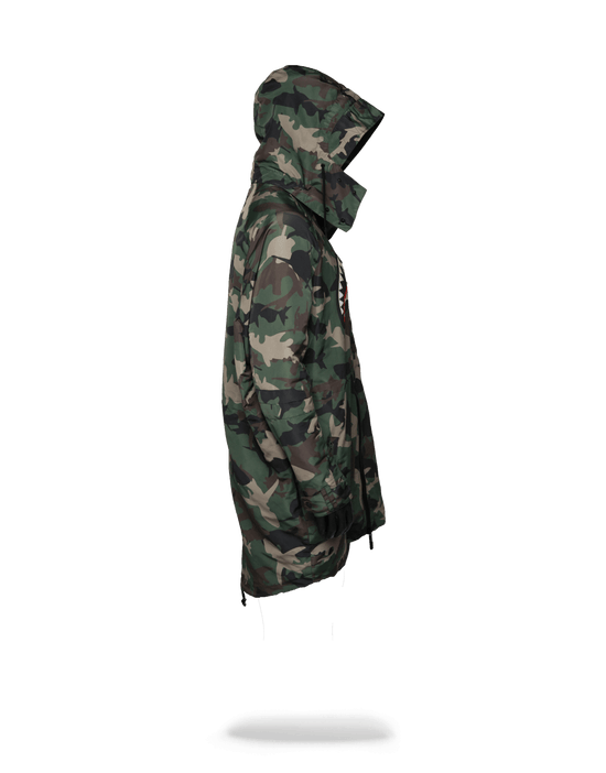 Sprayground CAMO SHARK PARATROOPER JACKET