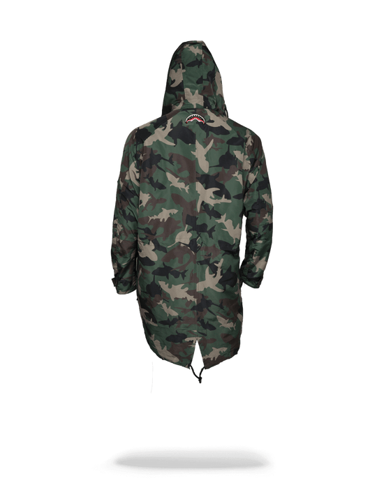 Sprayground CAMO SHARK PARATROOPER JACKET