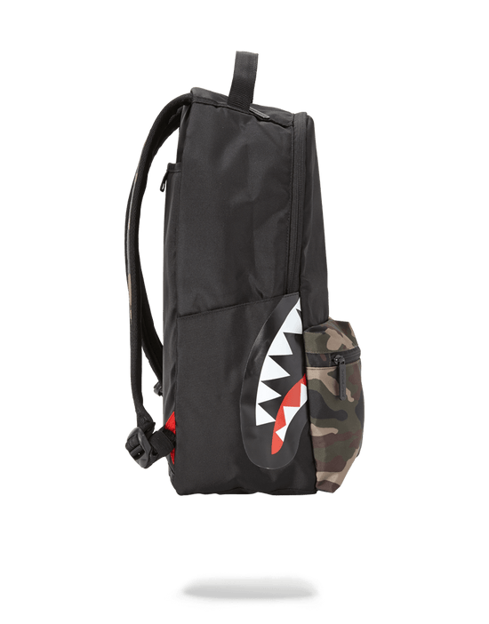 Sprayground CAMO SIDE SHARK DOUBLE CARGO