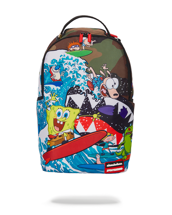 sprayground CAMOKAWA 90S SURFERS BACKPACK (DLXR)