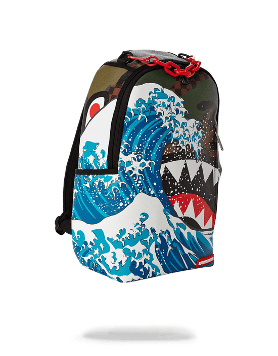 Sprayground CAMOKAWA WAVE SHARK