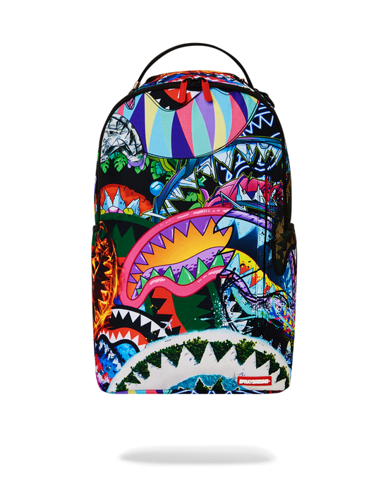 sprayground CANT STOP THE SHARK DLXSR BACKPACK