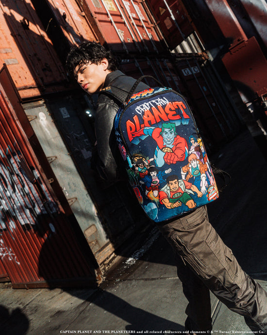 Sprayground CAPTAIN PLANET OFFICIAL DLXSR BACKPACK