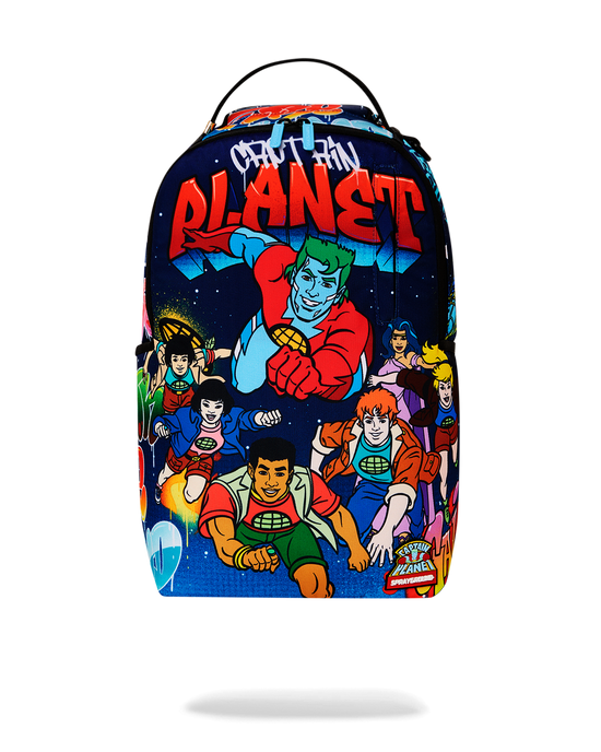 sprayground CAPTAIN PLANET OFFICIAL DLXSR BACKPACK