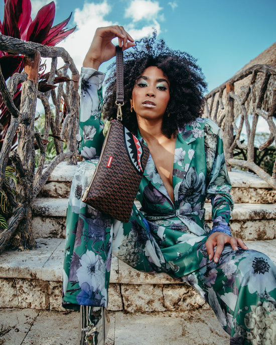 Sprayground CASHIN CHECKS CROSSOVER CLUTCH