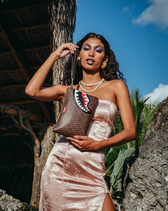 Sprayground CASHIN CHECKS CROSSOVER CLUTCH