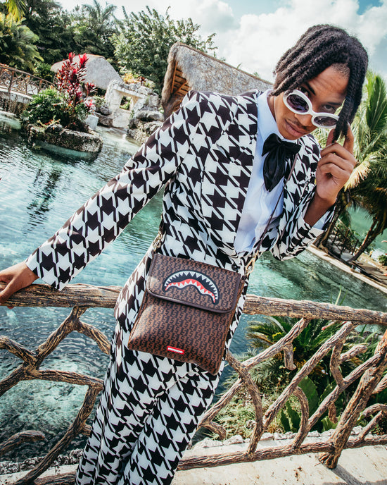 Sprayground CASHIN CHECKS SHOULDER BAG