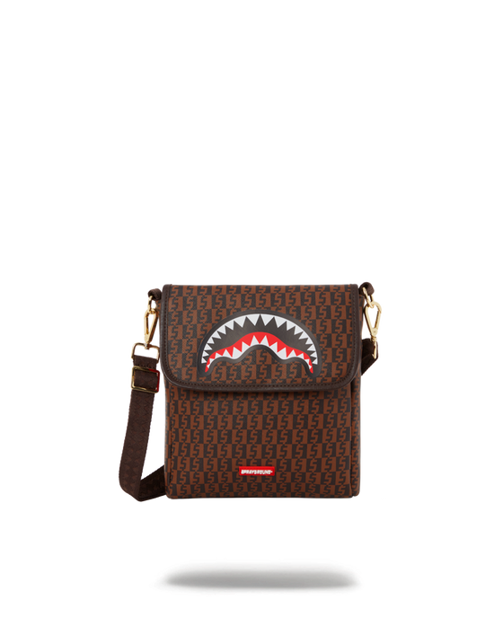 sprayground CASHIN CHECKS SHOULDER BAG