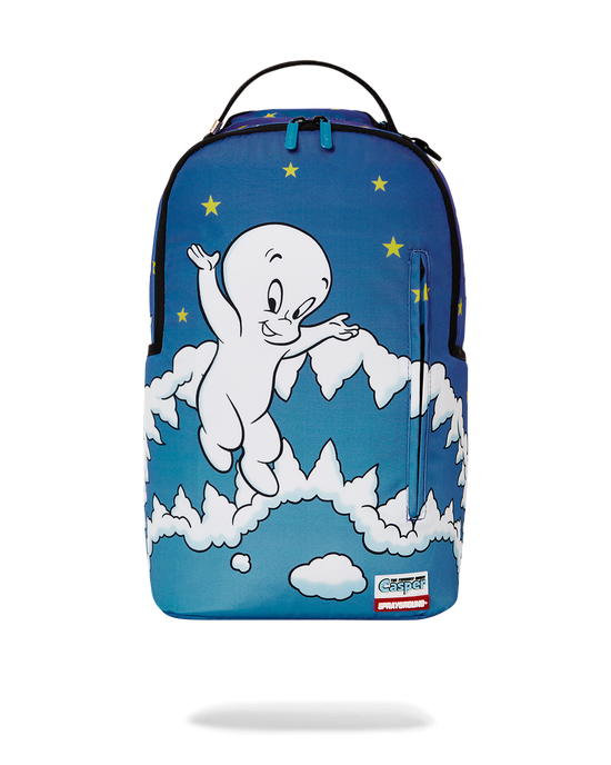 sprayground CASPER CLOUDS SHARK DLXSR BACKPACK