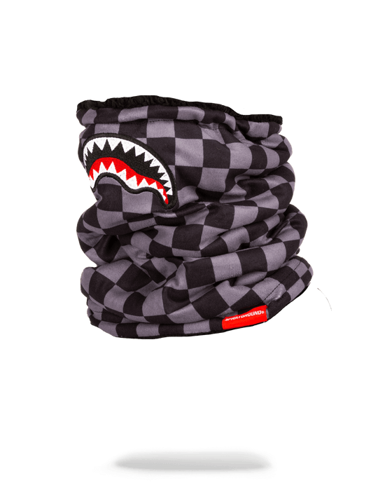 Sprayground CHECKERED SHARK NECK WARMER