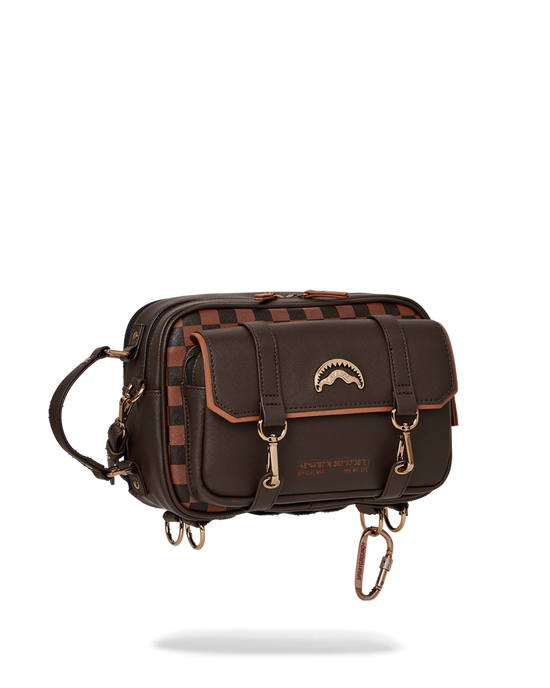 Sprayground CHECKMATE ROYALE MESSENGER BRICK BAG