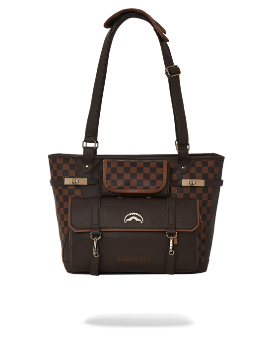 sprayground CHECKMATE ROYALE TOTE