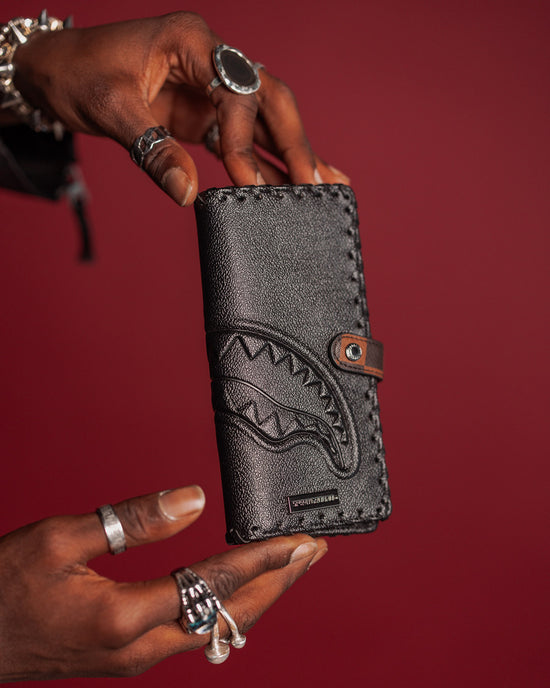 Sprayground CHECKPOINT ROYALE SINGLE-FOLD WALLET