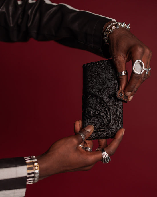 Sprayground CHECKPOINT ROYALE SINGLE-FOLD WALLET