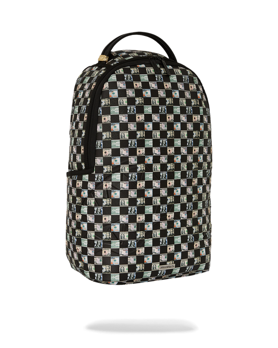 Sprayground CHECKS CASHED DLX BACKPACK