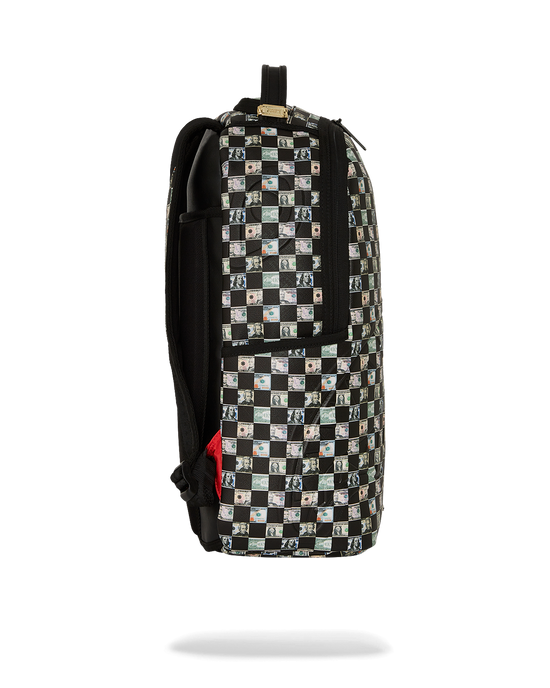 Sprayground CHECKS CASHED DLX BACKPACK